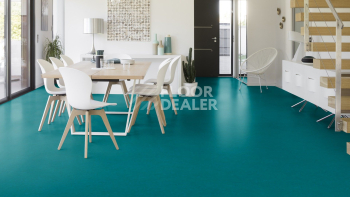 Gerflor Marmorette DLW  2mm 0129 Curacao Petrol фото 2 | FLOORDEALER